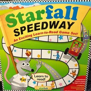 Speedway Learn-to-Read Game Set